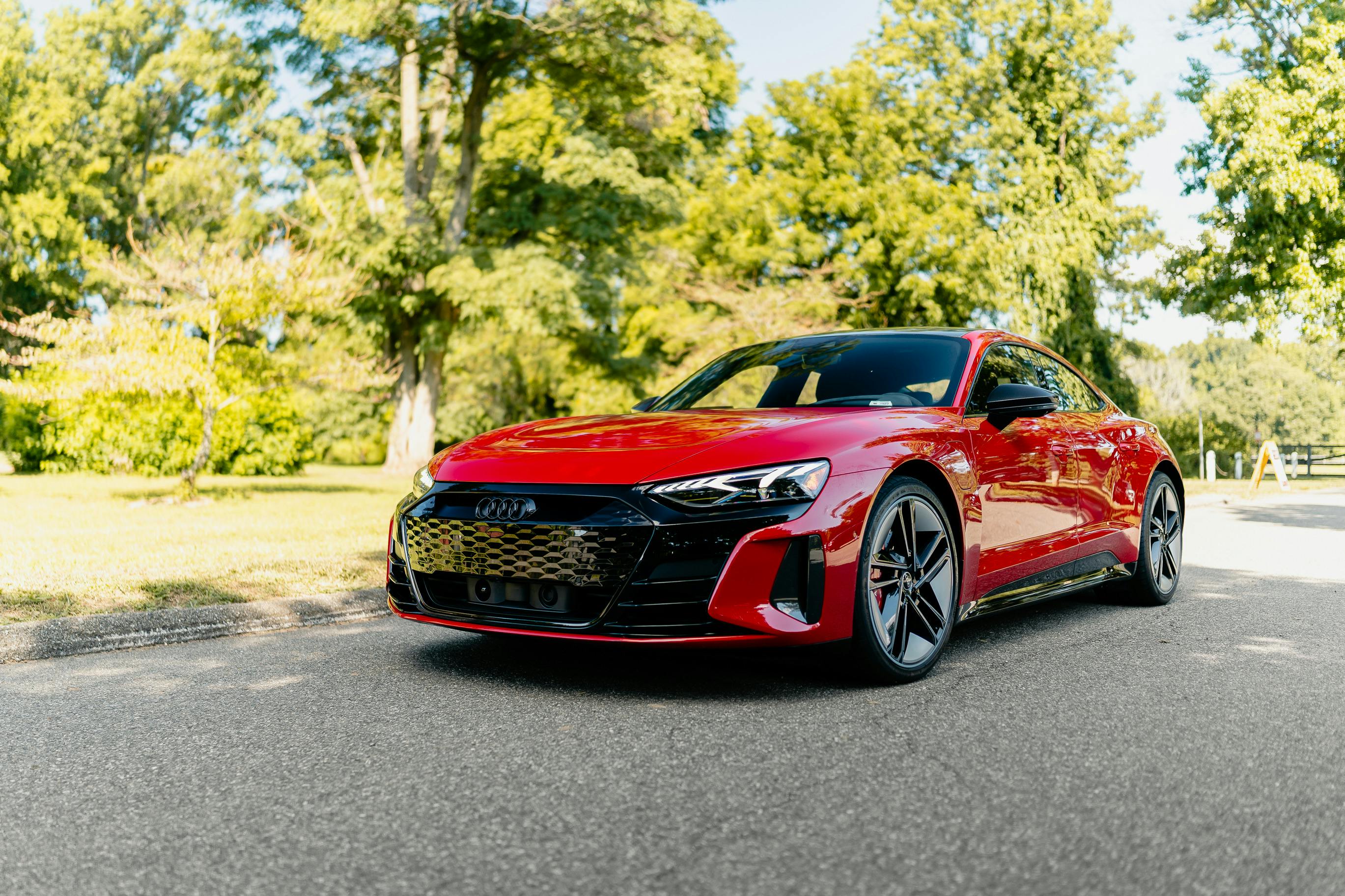 Voiture électrique et nature